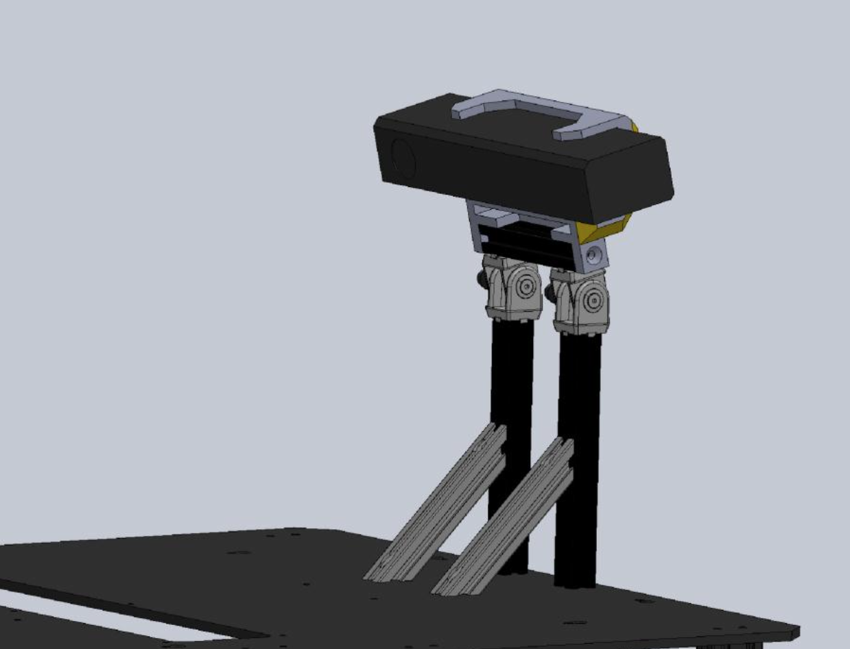 huskyjaco robot, sensor view